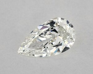 Natural 1.5 Carat G VVS2 Pear Diamond