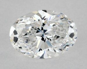 Natural 1.52 Carat D VS2 Oval Diamond