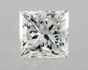Natural 2.2 Carat I SI2 Princess Diamond
