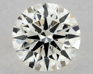 Natural 1.56 Carat K SI1 Round Diamond