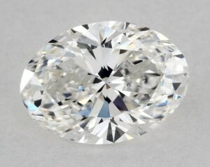 Natural 1.04 Carat F VS1 Oval Diamond