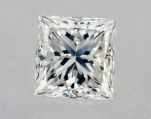 Natural 2.01 Carat G SI1 Princess Diamond