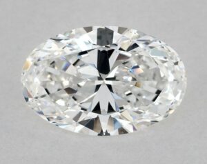 Natural 1.02 Carat E VS2 Oval Diamond