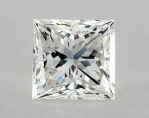 Natural 1.5 Carat G SI1 Princess Diamond