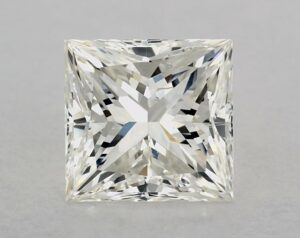 Natural 1.7 Carat J SI1 Princess Diamond