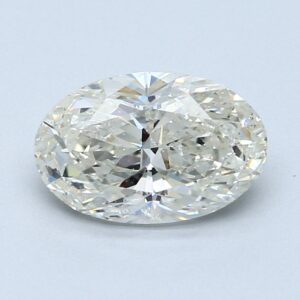 Natural 2.34 Carat H SI1 Oval Diamond