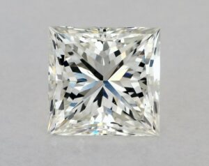 Natural 2.01 Carat J SI2 Princess Diamond