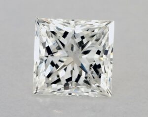 Natural 1.51 Carat H SI2 Princess Diamond