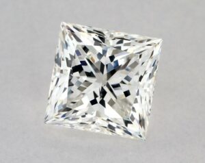 Natural 1.52 Carat H VS2 Princess Diamond
