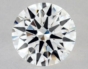 Natural 2.68 Carat D VS2 Round Diamond