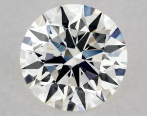 Natural 1 Carat H VS1 Round Diamond
