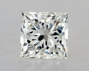 Natural 3.01 Carat I VS2 Princess Diamond