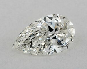 Natural 1.21 Carat G SI2 Pear Diamond