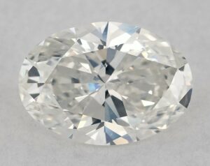 Natural 1.22 Carat F SI1 Oval Diamond
