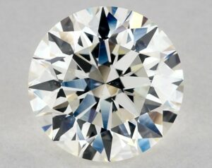 Natural 4.06 Carat K VS2 Round Diamond