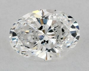 Natural 1.05 Carat D VS1 Oval Diamond