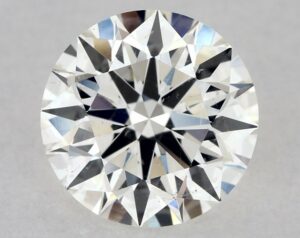 Natural 1 Carat H SI2 Round Diamond