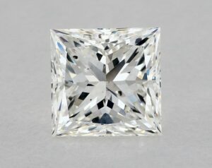 Natural 1.68 Carat H SI1 Princess Diamond