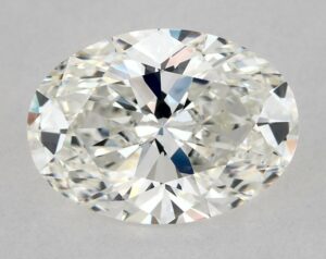 Natural 1.57 Carat H VVS2 Oval Diamond