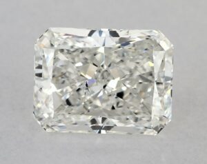 Natural 2 Carat H SI1 Radiant Diamond