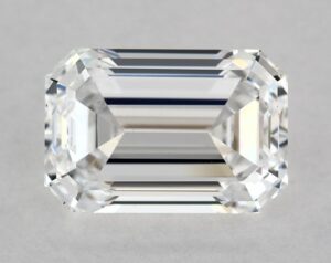 Natural 1.51 Carat D VS2 Emerald Diamond