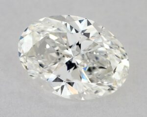 Natural 1 Carat F VS2 Oval Diamond
