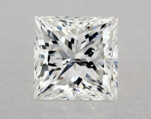 Natural 2 Carat G SI2 Princess Diamond