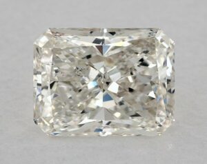 Natural 2 Carat J SI2 Radiant Diamond