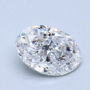Natural 1.5 Carat D VS2 Oval Diamond