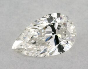 Natural 1.08 Carat H VS1 Pear Diamond