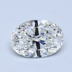 Natural 1.06 Carat D IF Oval Diamond