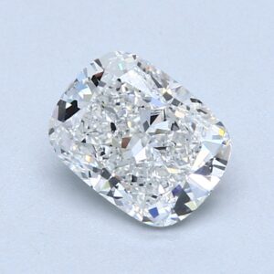 Natural 1.51 Carat F VS1 Cushion Diamond