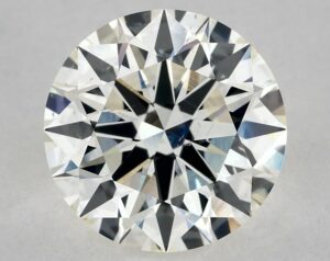 Natural 3.01 Carat J SI2 Round Diamond