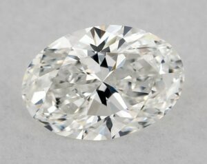 Natural 1.02 Carat G SI2 Oval Diamond