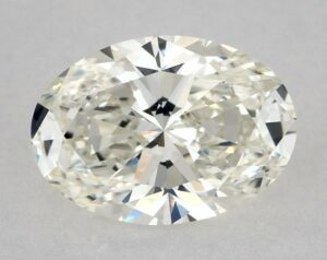 Natural 1.05 Carat J VS2 Oval Diamond