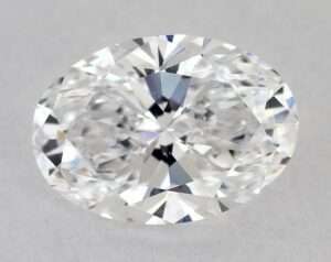 Natural 1.53 Carat D VS1 Oval Diamond