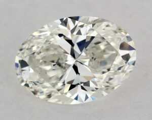 Natural 1 Carat I VS2 Oval Diamond