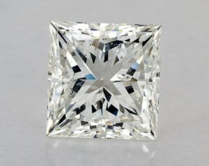 Natural 4 Carat J SI2 Princess Diamond