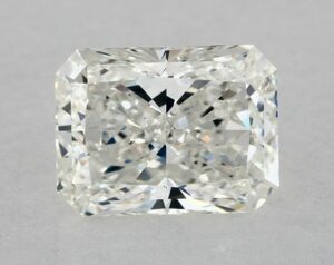 Natural 1.62 Carat H VS2 Radiant Diamond