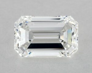 Natural 2 Carat D VS1 Emerald Diamond