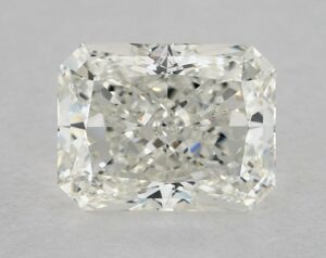 Natural 3.04 Carat J SI1 Radiant Diamond