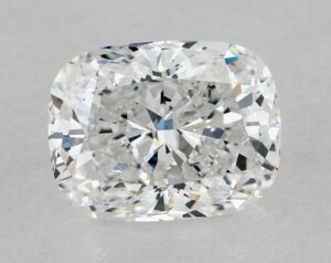 Natural 1.52 Carat E VVS2 Cushion Diamond