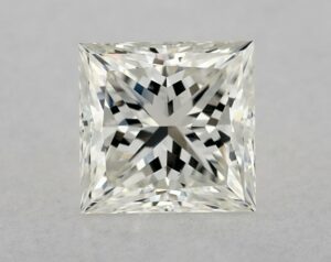 Natural 1.14 Carat J SI1 Princess Diamond