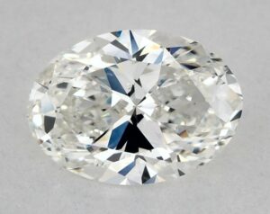 Natural 1 Carat G VS2 Oval Diamond