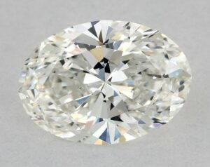 Natural 1.13 Carat H VS1 Oval Diamond