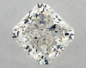 Natural 1.01 Carat I VS2 Radiant Diamond