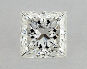 Natural 1.01 Carat H VVS2 Princess Diamond