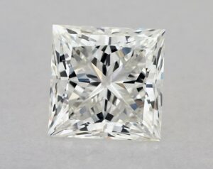 Natural 1.12 Carat I VVS2 Princess Diamond