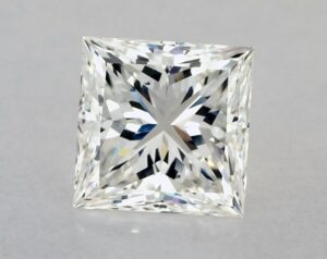 Natural 3.5 Carat H VS2 Princess Diamond