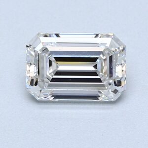 Natural 1.01 Carat E VS2 Emerald Diamond